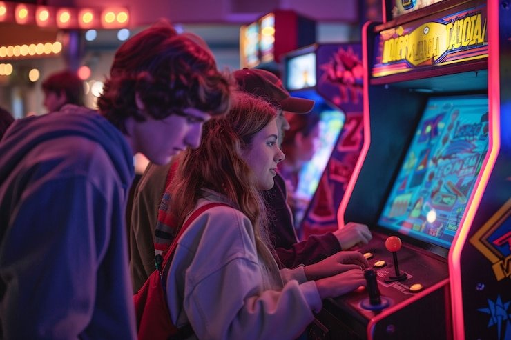 3 bad casino arcade game colorful interface on mobile in Bangladesh